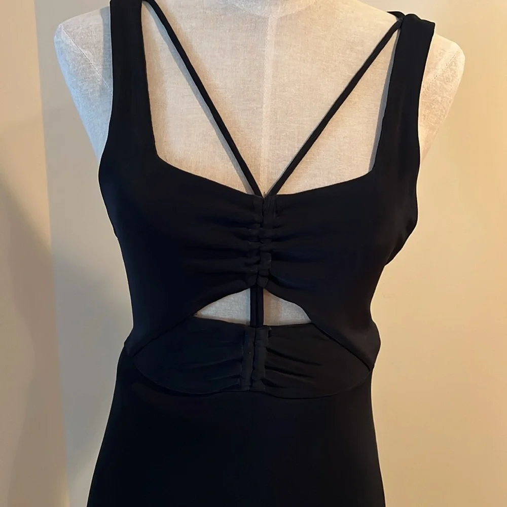 Free People Black Stretch Maxi Dress - Picture 4 of 8